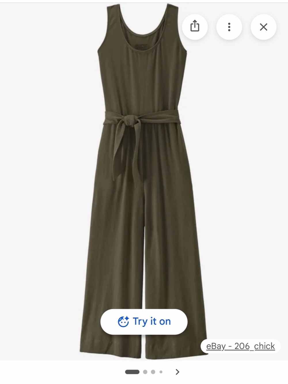 Patagonia Kamala Jumpsuit green